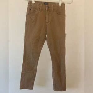 GAP boys camel Denim Skinny stretch Jeans 10